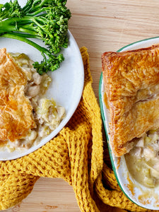 Mum's Chicken & Leek Pie