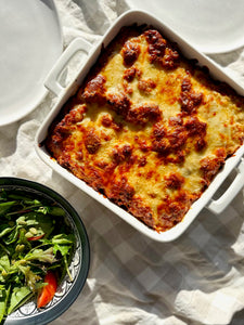 Veggie Packed Beef Pasta Bake